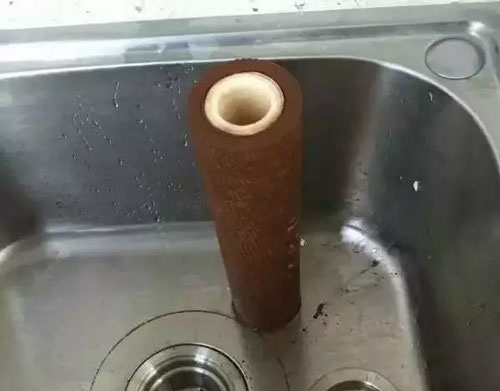 凈水器能過濾什么？取出的濾芯就知道了！